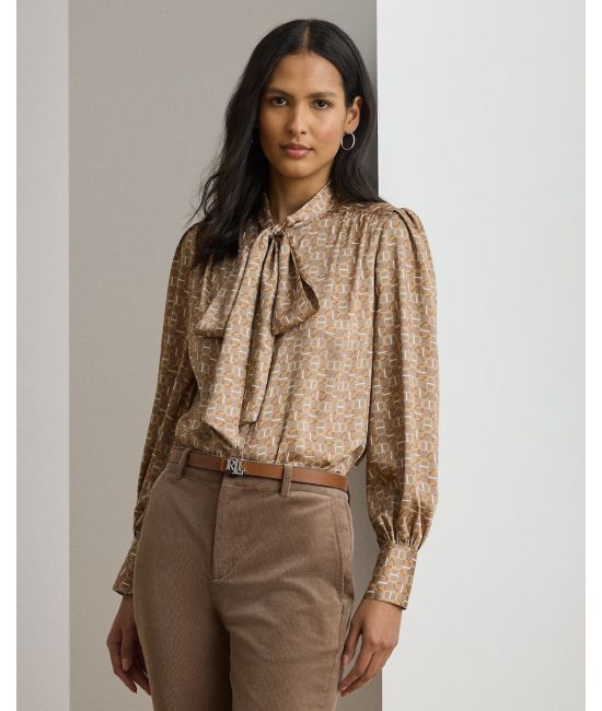 Γυναικείο Klaryce Πουκάμισο Καφέ Ralph Lauren 200979801001-230