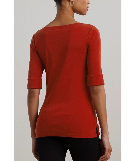 Women's Red JUDY-ELBOW SLEEVE-KNIT Ralph Lauren 200654963193-600