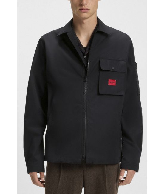 Ανδρικό Emmond Overshirt Μαύρο Hugo 50482701-001