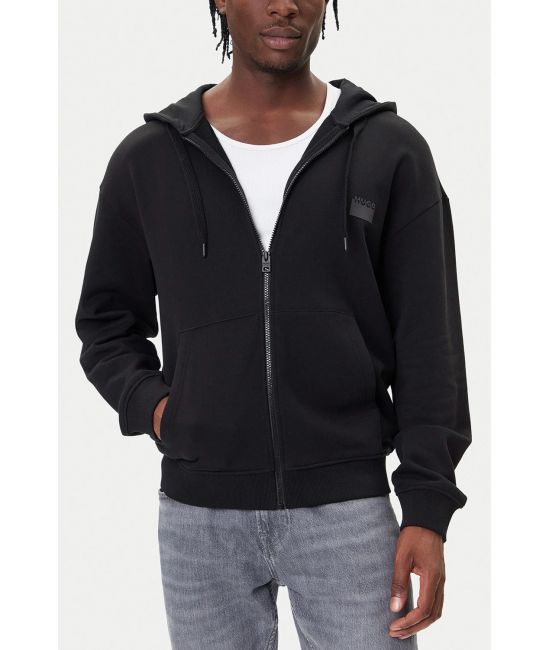 Men's Black Delastomer Sweatshirt Hugo 50546874-001