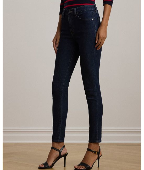 Women's Navy Blue HI RS SK ANK-ANKLE-SKINNY Jeans Ralph Lauren 200960600001-400