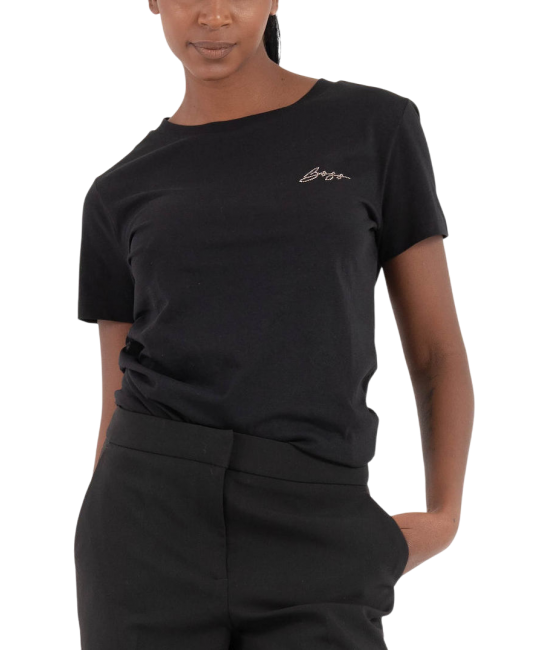 Γυναικείο C_Esogo 4 T-shirt Μαύρο BOSS 50549184-001