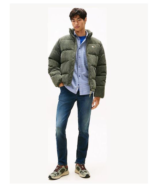 Men's Navy Blue Scanton Slim Di1263 Tommy Jeans DM0DM22154-1BK