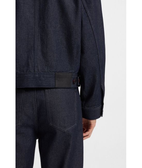 Ανδρικό Hugo 083 Τζιν Μπουφάν Navy Μπλε 50542915-401