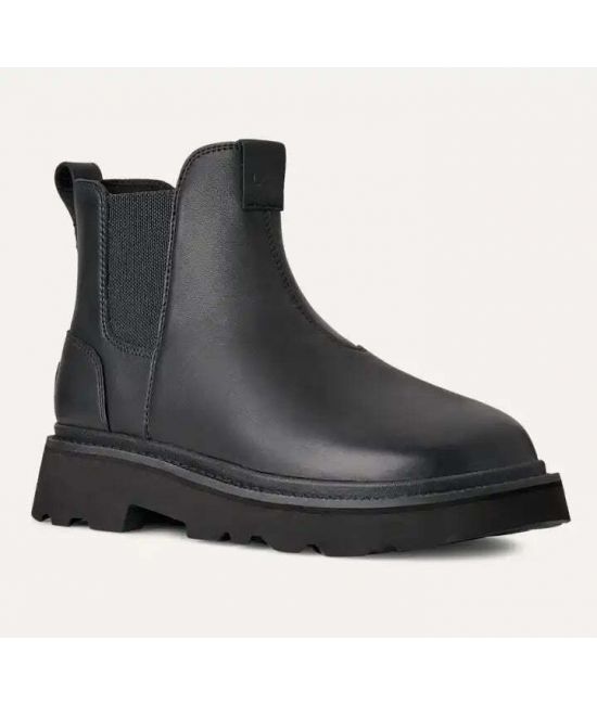 Ανδρικά Δερμάτινα Chelsea Lug Μποτάκια Μαύρα UGG 1172990-BLK
