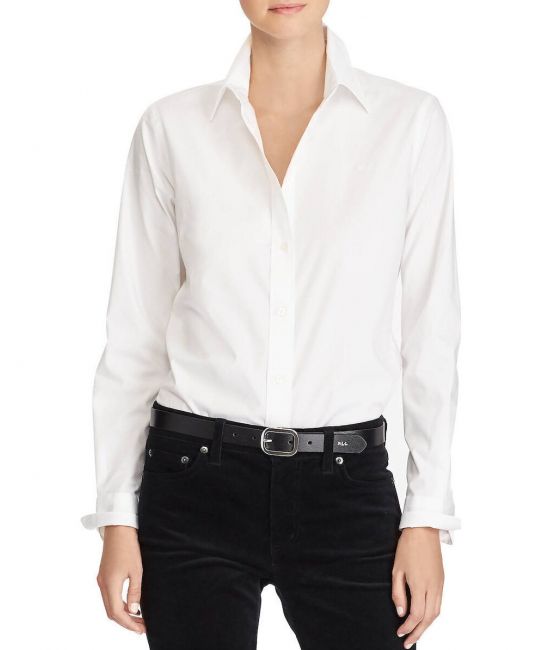 Γυναικείο Jamelko Πουκάμισο Λευκό Ralph Lauren 200684553001-100