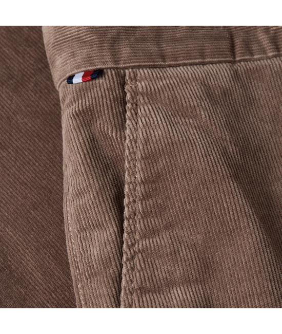 Men's Brown Denton Pd Corduroy Pants Tommy Hilfiger MW0MW40267-0F7