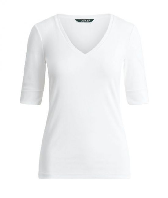 Γυναικείο Judy T-shirt Λευκό Ralph Lauren 200815843001-100