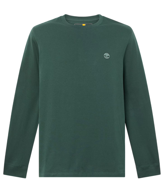 Ανδρικό Dunstan River Μακρυμάνικο T-shirt Πράσινο Timberland TB0A2BQ3-317