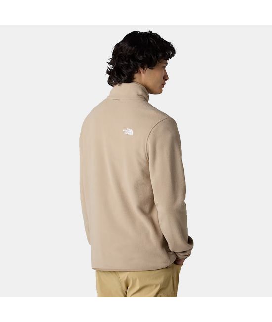 Men's Mushroom Grey M Glacier Fleece Jacket The North Face NF0A8D0R-BOX1