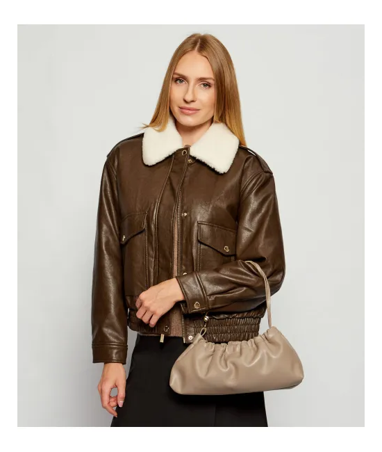 Γυναικεία Millie Hobo Τσάντα Μπεζ Hugo 50552180-273