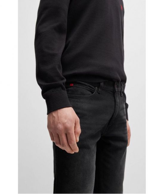 Ανδρικό Hugo 734 Jeans Μαύρο 50524229-005