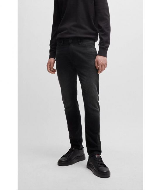Ανδρικό Hugo 734 Jeans Μαύρο 50524229-005