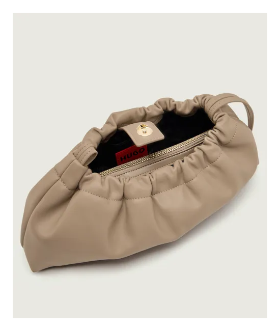 Γυναικεία Millie Hobo Τσάντα Μπεζ Hugo 50552180-273