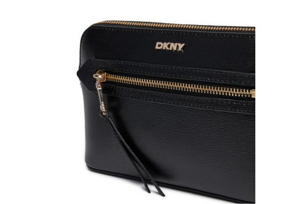 Γυναικεία Δερμάτινη Bryant Ave Τσάντα Χιαστί Μαύρη DKNY R42EKE17-BGD