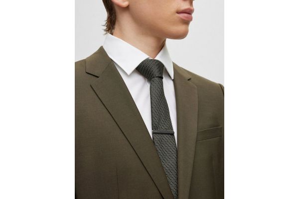 Men's Black E-Classic-Tie Clip Hugo 50494883-001