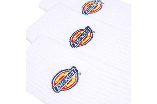 Unisex Valley Grove Κάλτσες Λευκές Dickies DK0A4X82-WHX1
