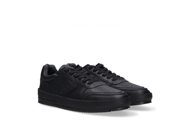 Ανδρικά Δερμάτινα Nice Sneakers Μαύρα Philippe Model VNLUV004-NOIR NOIR