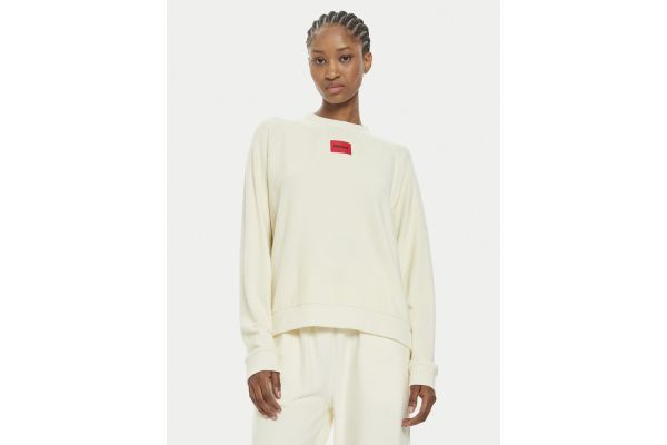 Γυναικείο Snoozie Φούτερ Εκρού Hugo 50523414-110