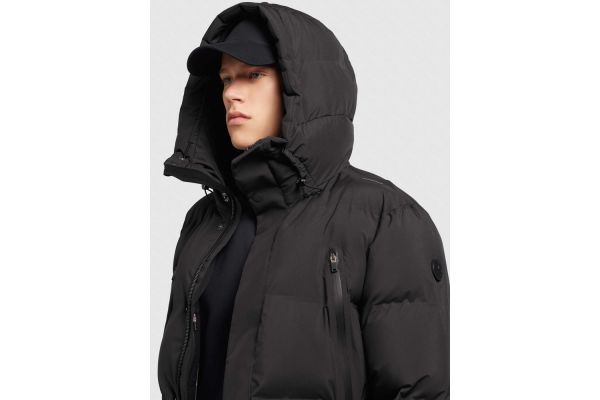 Ανδρικό Morse2 Μπουφάν Μαύρο Khujo KJ2022CO243-BLACK