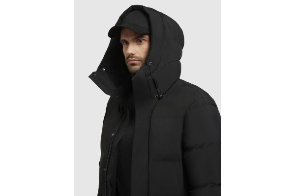 Ανδρικό Winer2 Μπουφάν Μαύρο Khujo KJ2021CO243-BLACK