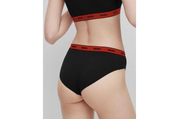 Γυναικείο Σετ Σλιπ 3 Τεμαχίων Μαύρο Hugo 50480157-005