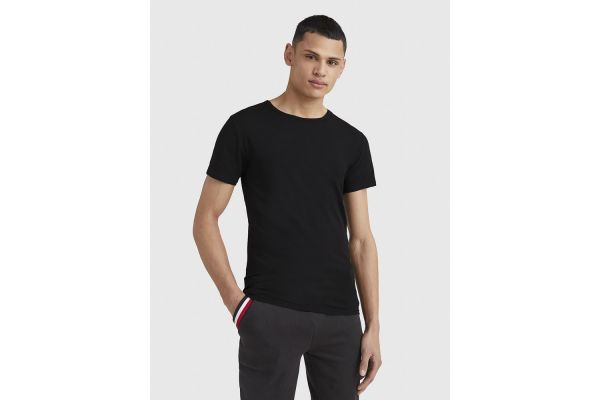 Ανδρικό Σετ T-shirt 3 Τεμαχίων Μαύρο Tommy Hilfiger UM0UM03138-0SJ