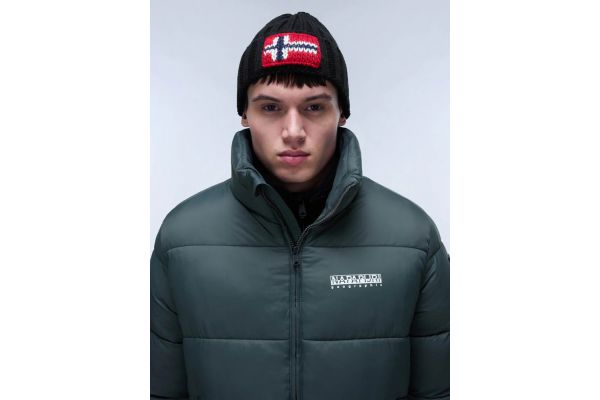 Unisex F-Semiury Σκουφάκι Μαύρο Napapijri NP0A4IA5-0411