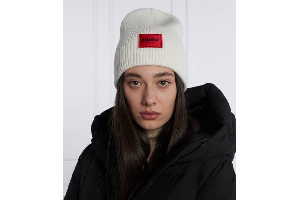 Women's White Saffa Hat Hugo 50502579-102