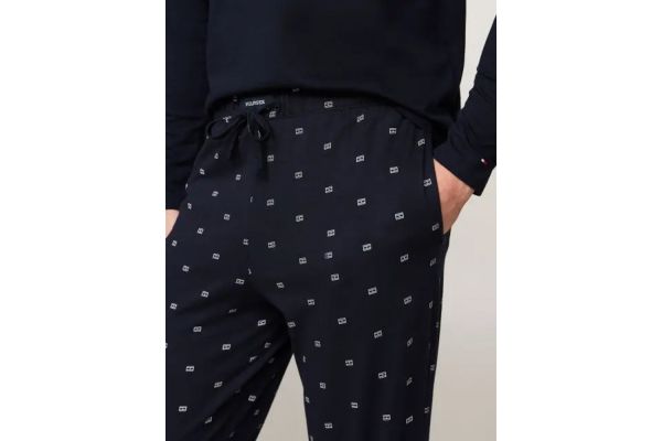 Ανδρικό Σετ Πυτζάμας Navy Μπλε Tommy Hilfiger UM0UM03422-0S2