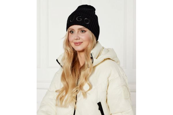 Black Unisex Hat Hugo 50524129-001