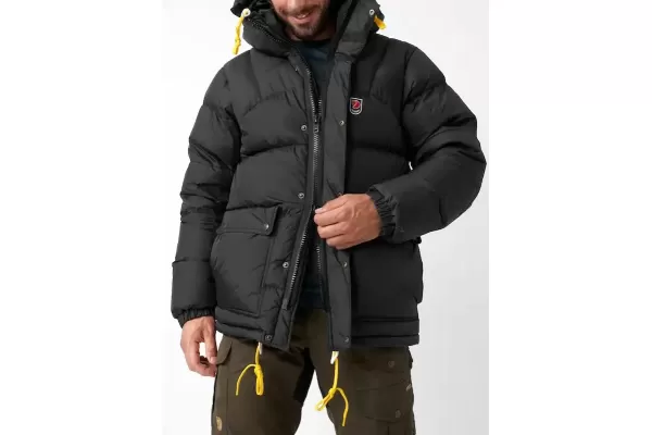 Men's Black Expedition Down Lite Jacket M Fjallraven 84605-550 BLACK