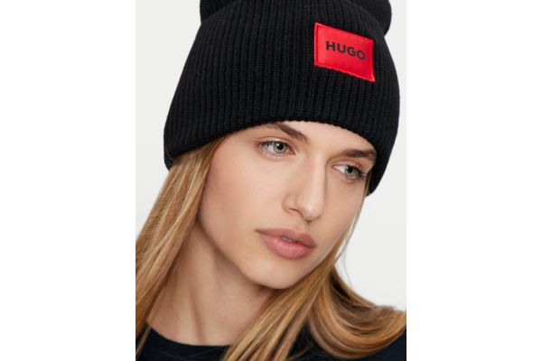 Women's Black Saffa Hat Hugo 50502579-001