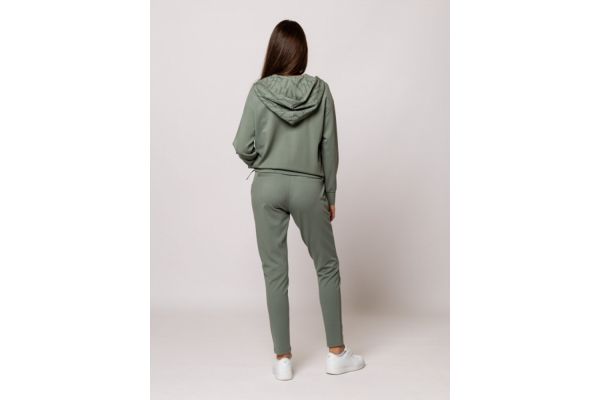 Women's Green Salmi Hoodie Heavy Tools T04002-SAGE