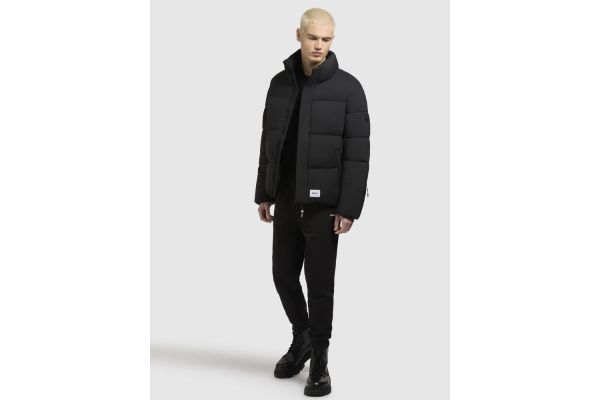 Men's Black Dungh Jacket Khujo KJ2092JK243-200