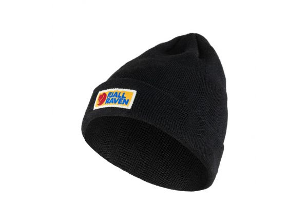 Unisex Black Vardag Classic Beanie Fjallraven 78141-550 BLACK