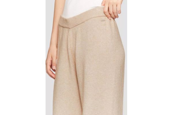 Γυναικείο Παντελόνι Μπεζ S.Oliver 2153413-80W0