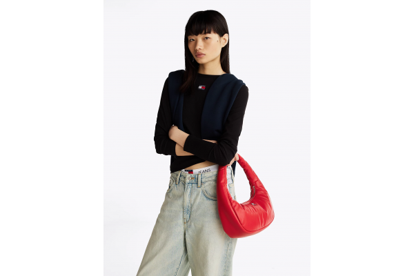 Women's Red Tjw Pillow Shoulder Bag Tommy Jeans AW0AW16977-XME