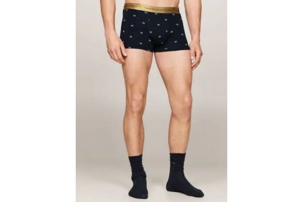 Ανδρικό Σετ Μπόξερ/Κάλτσες Navy Μπλε Tommy Hilfiger UM0UM03381-0YX