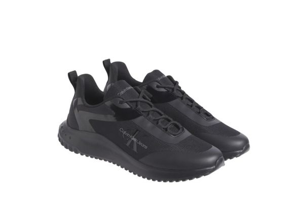 Men's Black Eva Runner Low Lace Sneaker Calvin Klein YM0YM00968-01H