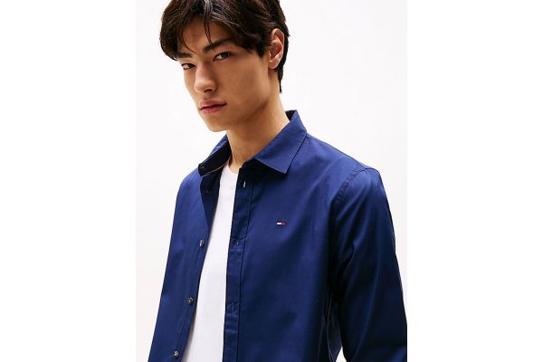 Ανδρικό Πουκάμισο Navy Μπλε Tommy Jeans DM0DM04405-002