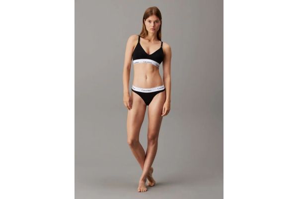 Women's Black Tanga Calvin Klein 000QF5981E-UB1