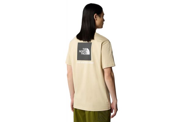 Ανδρικό S/S Redbox T-shirt Μπεζ The North Face NF0A87NP-3X41