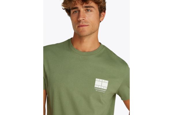Men's Olive Tjm Reg DNA Graphic Tee Ext Tommy Jeans DM0DM20814-MR6