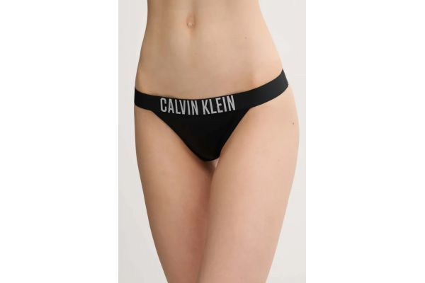 Women's Black Brazilian Bikini Bottoms Calvin Klein KW0KW02857-BEH