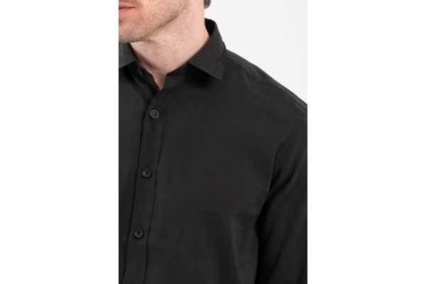 Ανδρικό Πουκάμισο Μαύρο Vittorio 2425300-BLACK