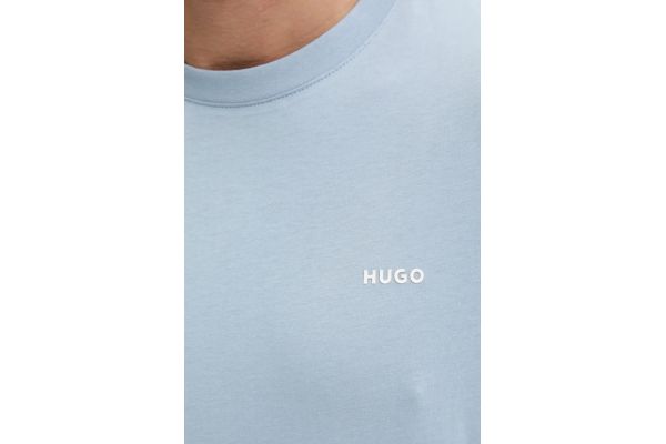 Men's Light Blue Dero 222 T-Shirt Hugo 50466158-483