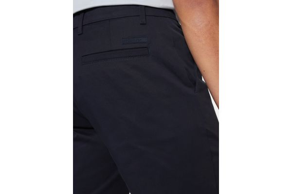 Men's Navy Blue Sateen Stretch Slim Short Calvin Klein K10K114071-CEF