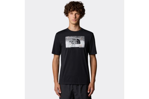 Men's Black M Foundation Abstract Graphic Tee The North Face NF0A8BQV-JK31