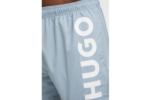 Men's Light Blue Abas Swim Shorts Hugo 50513979-483